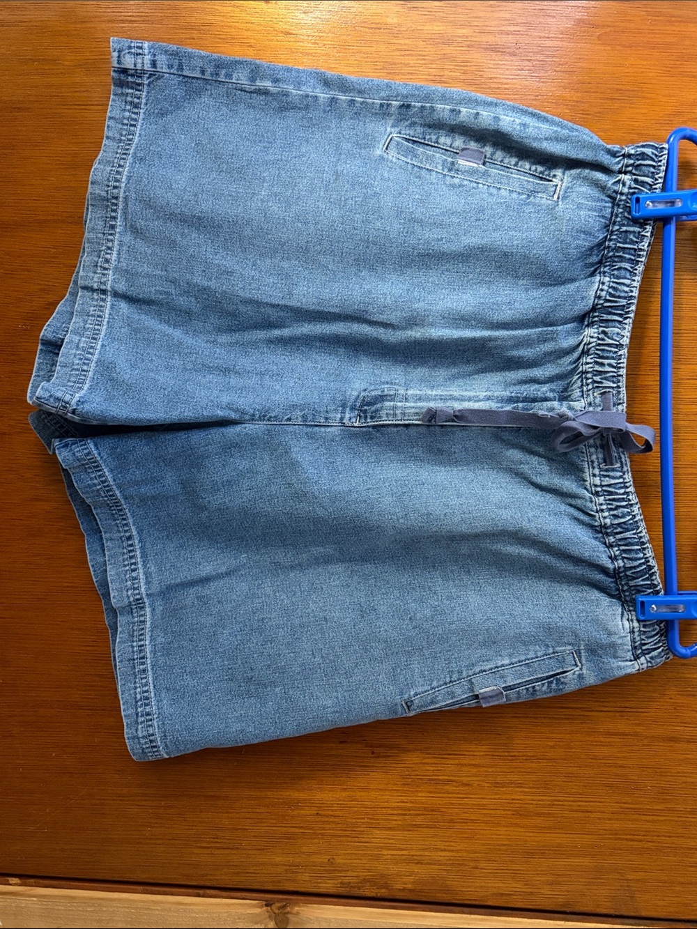 Marsh Landing Light Blue Denim Jean Shorts